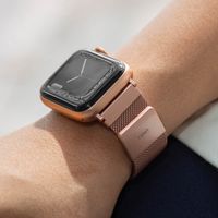 Uniq Dante Mesh-Stahlarmband für das  Apple Watch Series 1 t/m 9 / SE (38/40/41 mm) | Series 10 / 11 (42 mm) - Rose