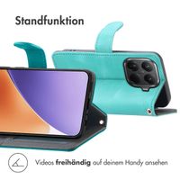 imoshion Klapphülle mit Kordel Xiaomi 15T Pro - Türkis