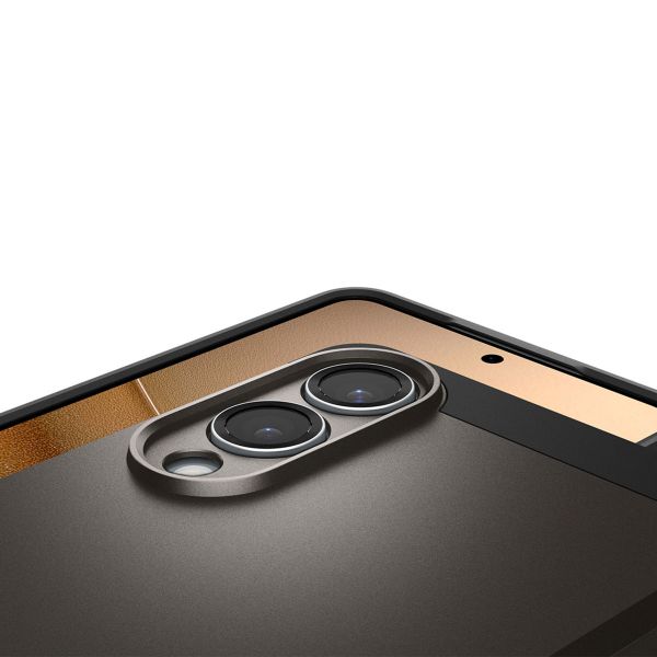 Spigen Tough Armor Backcover MagSafe Samsung Galaxy S25 Edge - Gunmetal