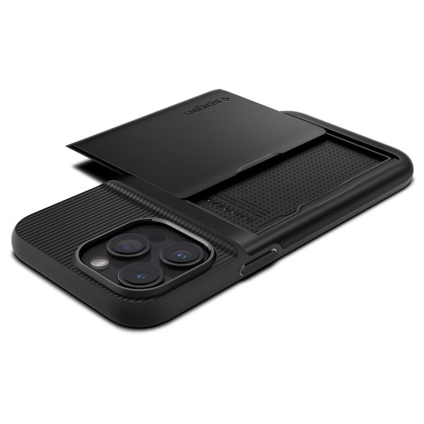 Spigen Slim Armor CS Case für das Apple iPhone 15 Pro Max - Schwarz