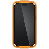 Spigen AlignMaster Full Cover Screen Protector 2-Pack für das iPhone 15 - Schwarz