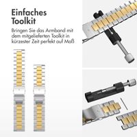 imoshion Edelstahlarmband -   Universelle 22 mm Anschluss - Silber und Gold