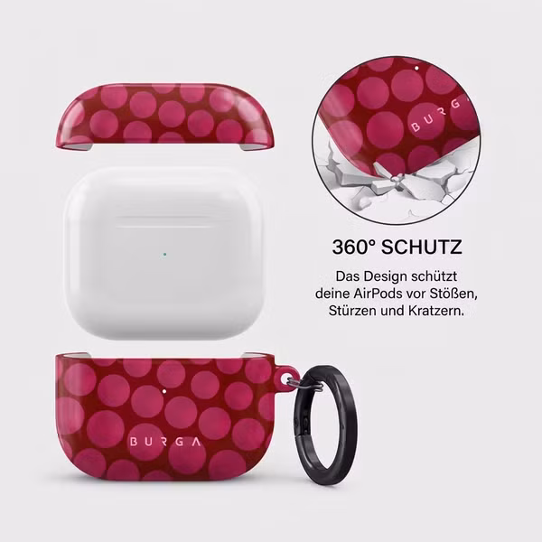 Burga Hardcase Hülle Apple Airpods 3 - Reset Button