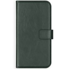 Selencia Echtleder Klapphülle Apple iPhone 11 Pro Max - Grün