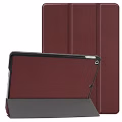 imoshion Trifold Klapphülle Apple iPad 9 (2021) 10.2 Zoll / iPad 8 (2020) 10.2 Zoll / iPad 7 (2019) 10.2 Zoll - Bordeaux