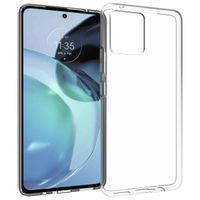 Accezz Clear TPU Backcover Motorola Moto G72 - Transparent