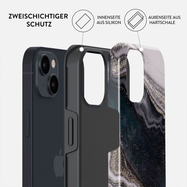 Burga Tough Back Cover für das Apple iPhone 15 - Magic Night