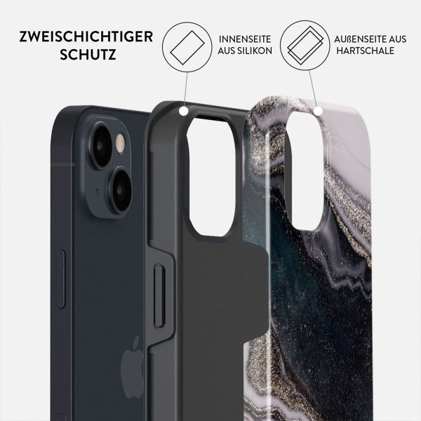 Burga Tough Back Cover für das iPhone 15 - Magic Night