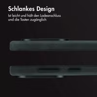 Accezz Vintage Leather Magsafe Backcover Samsung Galaxy S25 Edge - Smokey Green