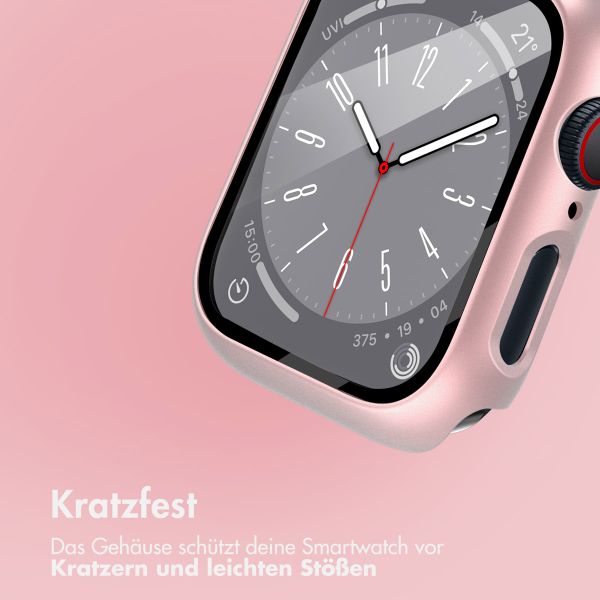 imoshion Full Cover Hard Case für Apple Watch Series 7 / 8 / 9 - 41 mm - Rosa