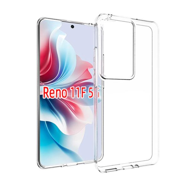 Accezz TPU Clear Cover für das Oppo Reno 11 F - Transparent