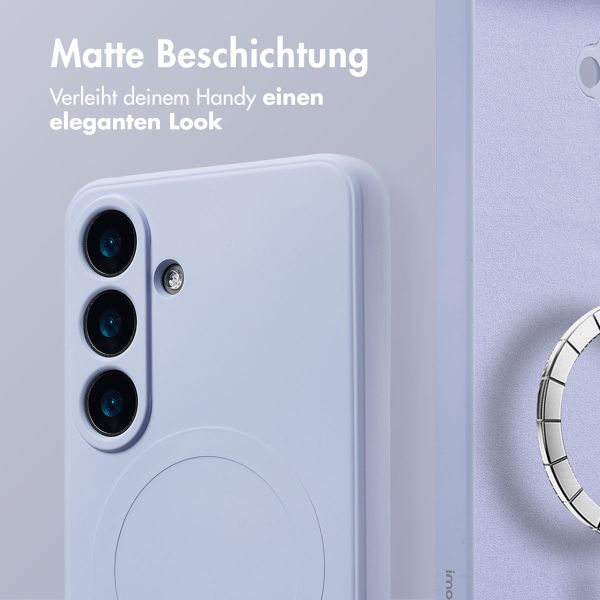 imoshion Color Back Cover mit MagSafe für das Samsung Galaxy S25 - Lila