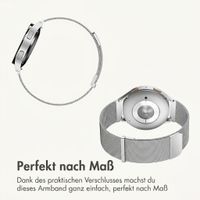 imoshion Mailändische Magnetarmband -   Universelle 22 mm Anschluss - Silber