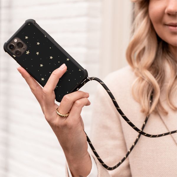 imoshion Design Hülle mit Band für das iPhone 8 Plus / 7 Plus - Stars Gold