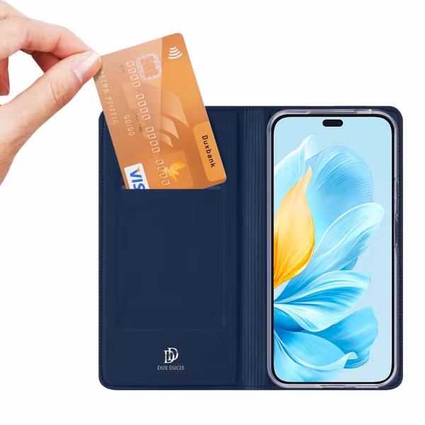 Dux Ducis Slim TPU Klapphülle für das Honor 200 Lite - Dunkelblau