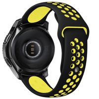 imoshion Silikonband Sport Garmin Vivoactive 4L - Schwarz / Gelb