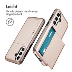 imoshion Backcover mit Kartenfach Samsung Galaxy A36 / A56 - Rosé gold