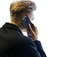 Dux Ducis Slim TPU Klapphülle für Xiaomi Redmi Note 9T (5G) - Dunkelblau