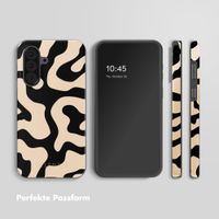 Selencia Vivid Back Cover Samsung Galaxy A37 (5G) - Art Wave Black