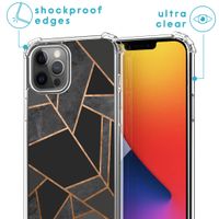 imoshion Design Hülle mit Band für das iPhone 12 Pro Max - Black Graphic