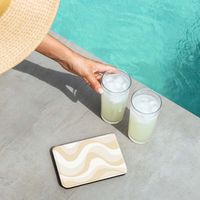 Selencia Vivid Klapphülle Kobo Clara Colour / Clara BW - Desert Waves Beige