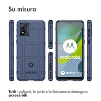 imoshion Rugged Shield Backcover Motorola Moto E13 - Dunkelblau