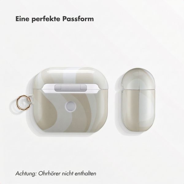 Selencia Vivid Case  Apple Airpods 3 - Desert Waves Beige