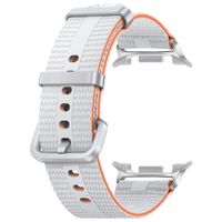 Samsung Original Athleisure Armband für das  Samsung Galaxy Watch 8 (40/44mm) / Classic (46mm) - S/M - Weiß