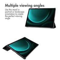 imoshion Trifold Klapphülle Samsung Galaxy Tab S10 Plus / Tab S9 FE Plus / Tab S9 Plus - Schwarz