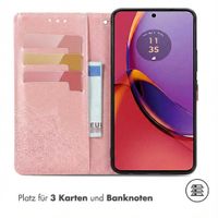 imoshion Mandala Klapphülle Motorola Moto G84 - Rosé gold