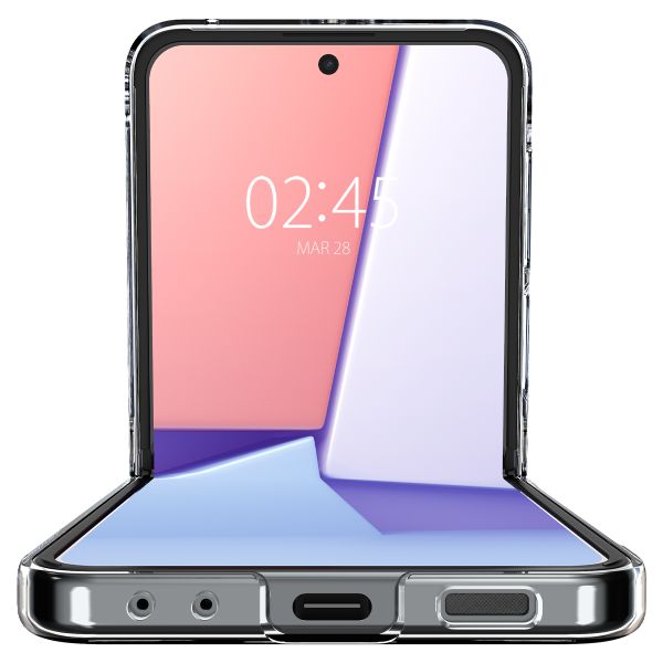 Spigen Air Skin™ Cover für das Samsung Galaxy Z Flip 5 - Crystal Clear