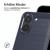 imoshion Brushed Back Cover Xiaomi Poco X8 Pro - Dunkelblau