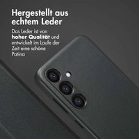 Accezz 2-in-1 Klapphülle aus Leder mit MagSafe Samsung Galaxy S23 FE - Onyx Black