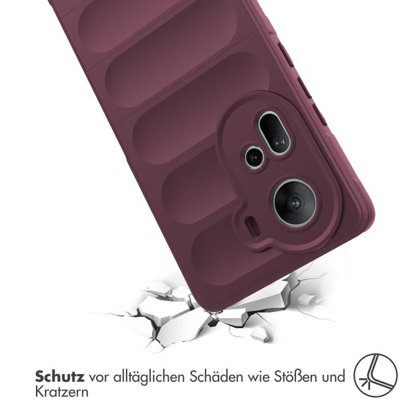 imoshion EasyGrip Back Cover für das Oppo Reno 11 - Aubergine