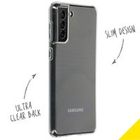 Accezz TPU Clear Cover Transparent für das Samsung Galaxy S21 Plus