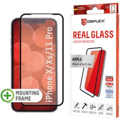 Displex Bildschirmschutzfolie Real Glass Full Cover für das iPhone 11 Pro / Xs / X