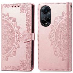 imoshion Mandala Klapphülle Oppo A98 - Rosé gold