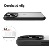 imoshion Rugged Hybrid Case für das Apple iPhone 14 Pro Max - Schwarz / Transparent