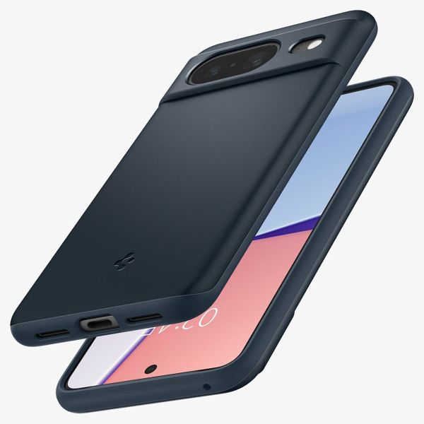 Spigen Thin Fit™ Hardcase für das Google Pixel 8 - Metal Slate