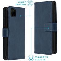 imoshion Luxuriöse Klapphülle Huawei Y5p - Dunkelblau