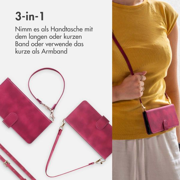 imoshion Klapphülle mit Kordel Samsung Galaxy S23 FE - Rot