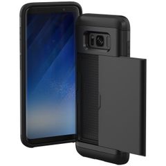 imoshion Backcover mit Kartenfach für das Samsung Galaxy S8 - Schwarz