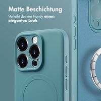 imoshion Color Back Cover mit MagSafe Apple iPhone 16 Pro - Smoke Green