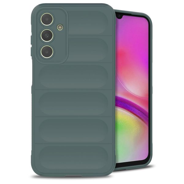 imoshion EasyGrip Back Cover für das Samsung Galaxy A25 (5G) - Dunkelgrün