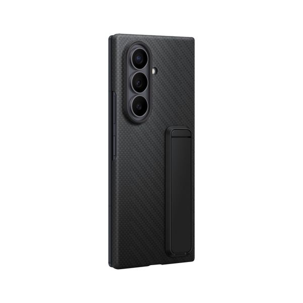 Samsung Carbon Standing Case Samsung Galaxy Z Fold 8 Ultra - Black