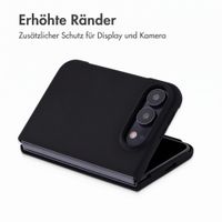 Accezz Liquid Silikoncase mit MagSafe Apple iPhone Duo - Schwarz