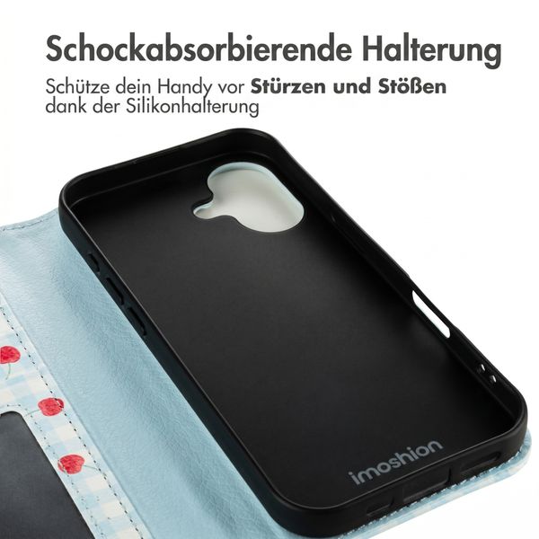 imoshion Design Klapphülle Apple iPhone 17 - Cherry Check