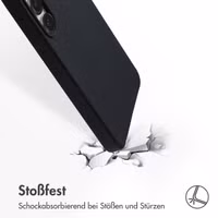 Accezz Liquid Silikoncase mit MagSafe Samsung Galaxy S25 FE - Schwarz