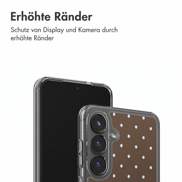 imoshion Design Hülle Samsung Galaxy S25 FE - Polka Dot Bruin