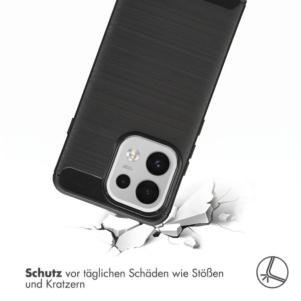 imoshion Brushed Back Cover Oppo Reno 16 F - Schwarz